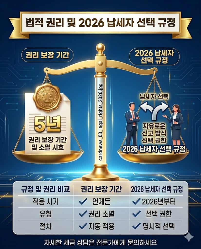 5년 경정청구권 및 2026년 종부세 변화