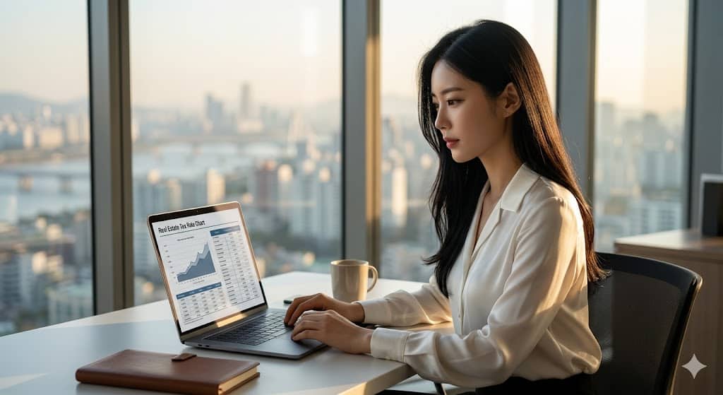 Strategic Investor analyzing tax data