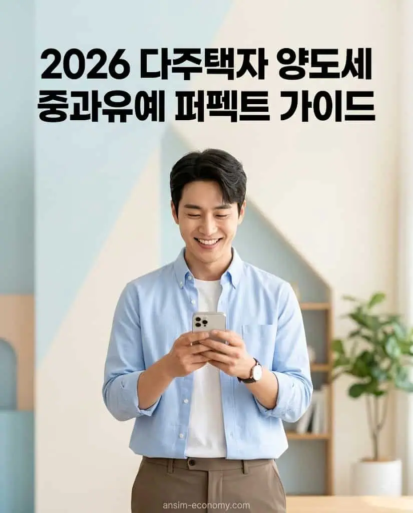 2026년 다주택자 양도세 중과유예 및 부동산 세금 신고 대행 썸네일