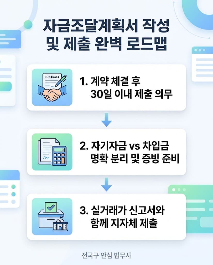주택취득 자금조달계획서 작성법 및 투기과열지구 증빙서류 로드맵