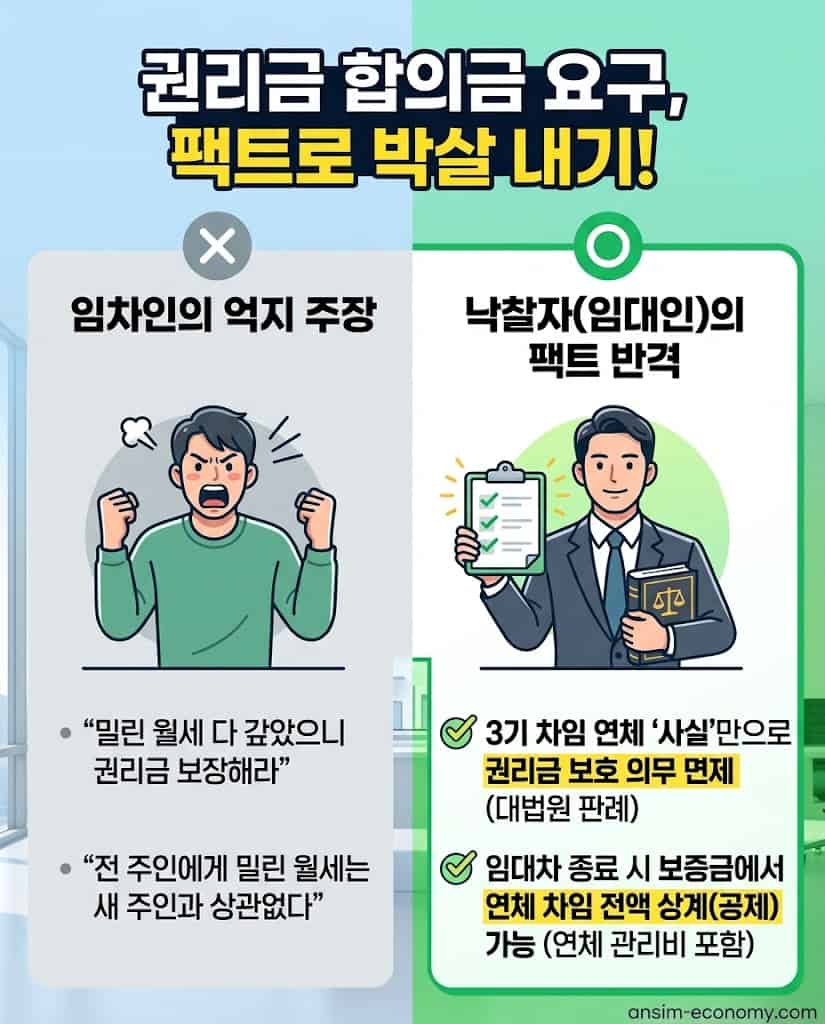 상가임대차보호법 권리금 팩트체크 및 대법원 판례