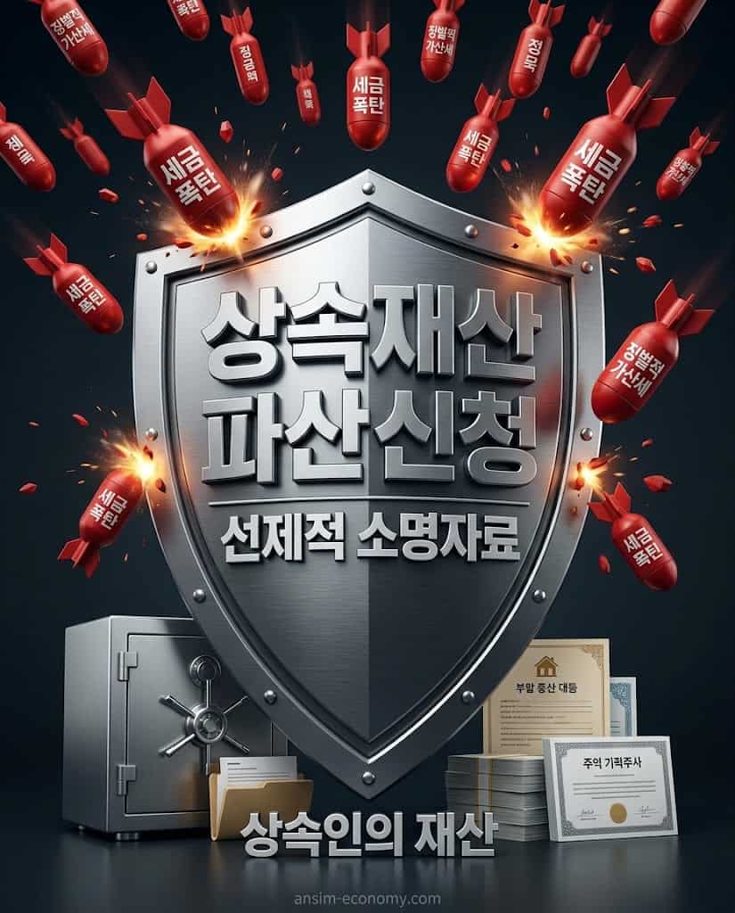 합법적 상속재산 파산, 청산 절차와 입증 서류를 통한 조세채권 철벽 방어 솔루션 및 상속재산 파산 법무사 수임료 안내