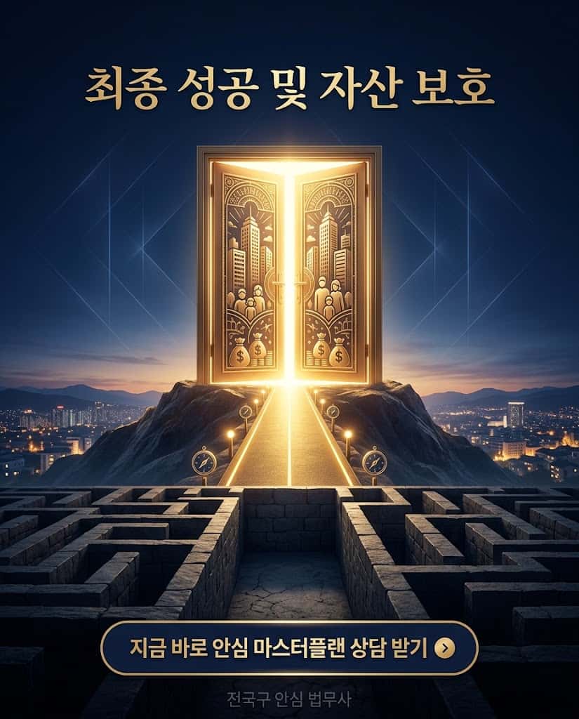 안심 법무사와 함께하는 완벽한 부동산 절세 및 재무 방어 솔루션 상징 이미지
