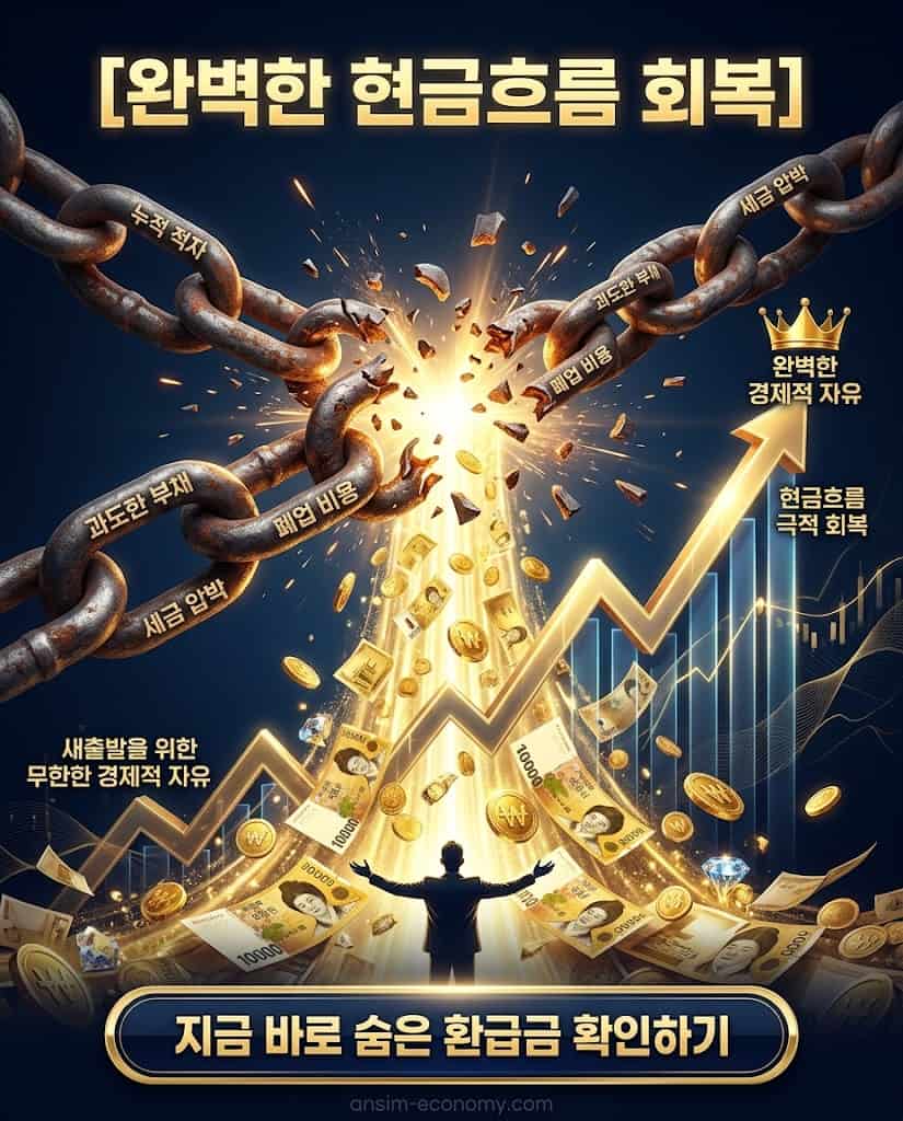 폐업 사업자 대환대출 및 소상공인 정책자금 완벽한 현금흐름 회복