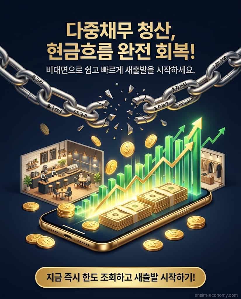소상공인 대환대출 새출발기금 완벽한 현금흐름 회복